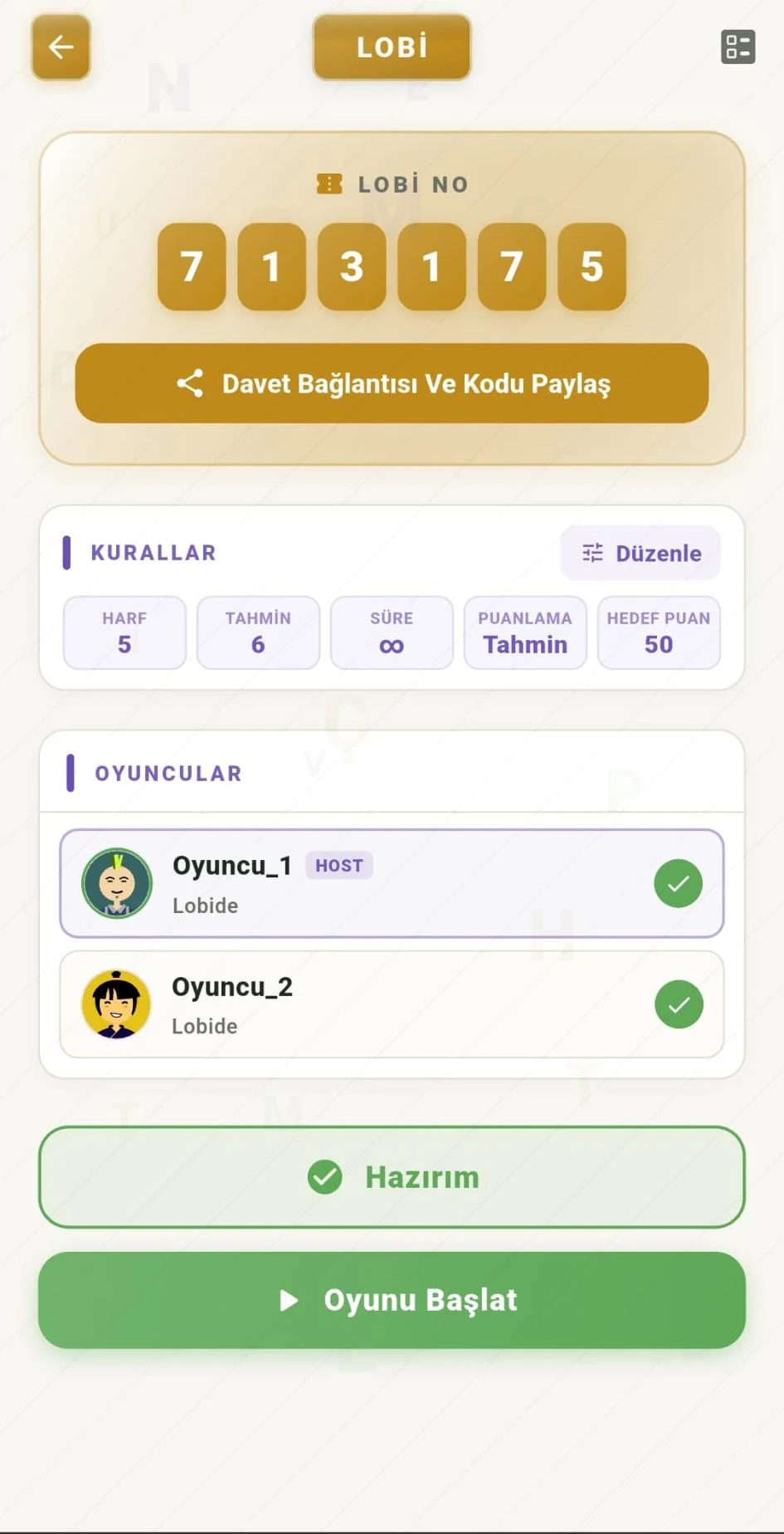 Kelimece screenshot